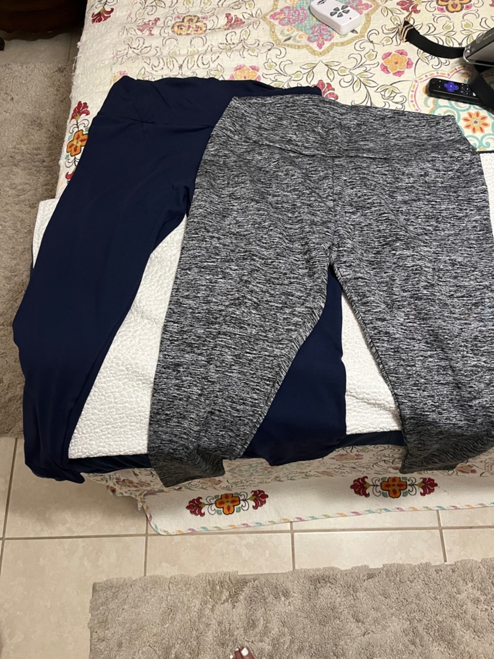 Plus size 2X polyester and spandex pants. Two for one sale! So soft!